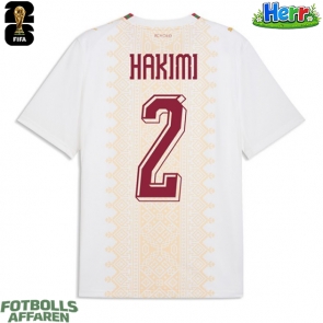 Marocko Achraf Hakimi #2 Bortatröja VM 2026 Kortärmad